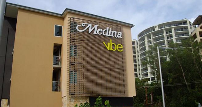 3D sign installation